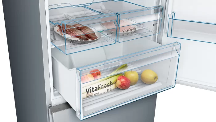 KGN49XLEA BOSCH  Frigo-congelatore combinato 203 x 70 cm, inox look