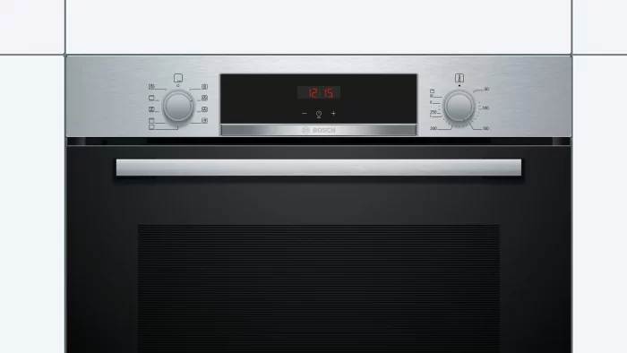 HBA534BR0 Bosch Forno Inox, EcoClean , Display LED rosso, Estetica inox,Classe A