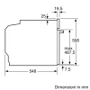 HBS578BS0 Bosch Forno Pirolitico da Incasso, 71 Litri, A