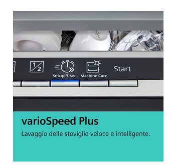 SN73HX60CE Siemens 
iQ300, Lavastoviglie a scomparsa totale, 60 cm