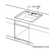 EX875LYV1E SIEMENS iQ700, Piano cottura a induzione, 80 cm, Nero, con profili