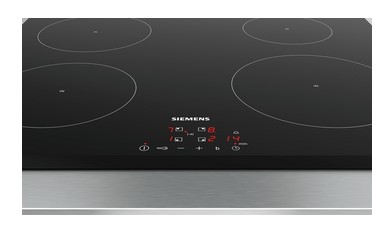 EU631BEF1E Siemens
iQ100, Piano cottura a induzione, 60 cm, Nero, senza profili