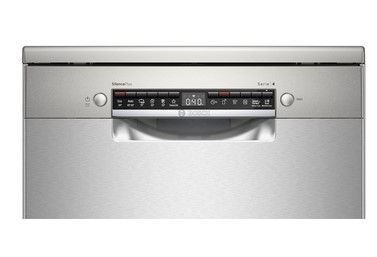 SMS4HCI48E Bosch
Serie 4, Lavastoviglie da libero posizionamento, 60 cm, color inox