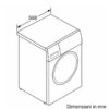 WAV28EA9II Bosch HomeProfessional, washing machine, frontloader fullsize, 9 kg, 1400 rpm