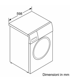 WGG14200IT Serie 6, Lavatrice a carica frontale, 9 kg, 1200 rpm