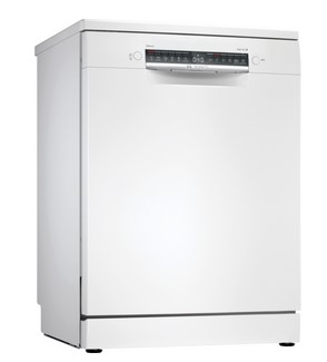 SMS4HMW02E Bosch Serie 4, Lavastoviglie da libera installazione, 60 cm, Bianco