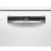SMS4HMW02E Bosch Serie 4, Lavastoviglie da libera installazione, 60 cm, Bianco