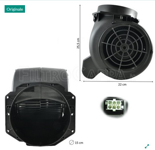 30506069F#49 MOTORE CAPPA ASPIRANTE FALMEC 220-240V
