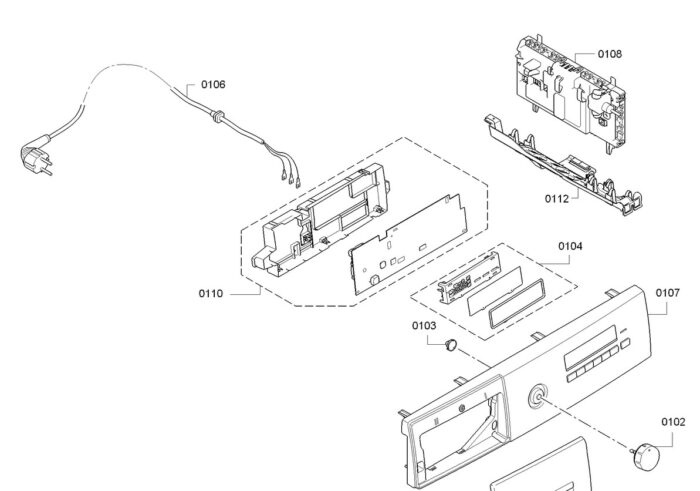 00633742 Bosch Siemens Scheda elettronica