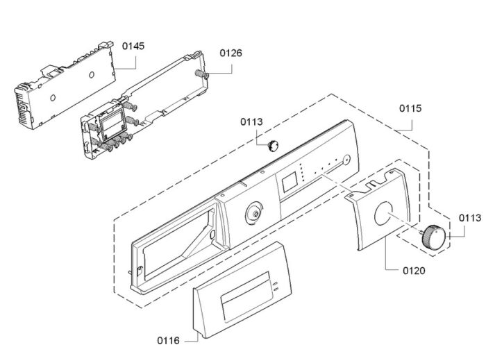 00705666 Bosch Siemens Scheda elettronica