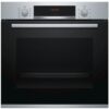 HBA534BR0 Bosch Forno Inox, EcoClean , Display LED rosso, Estetica inox,Classe A