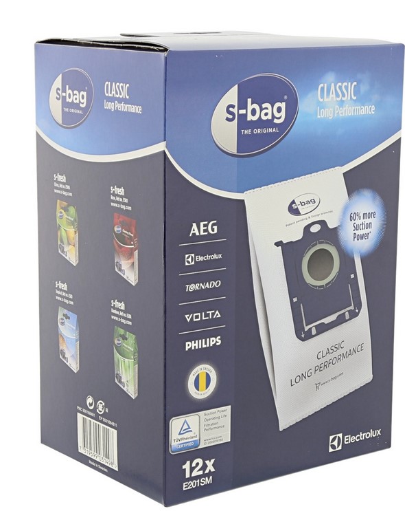 9001684811 Electrolux E201SM S-BAG per aspirapolvere