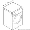 WUU28T29IT Bosch, Serie 6, Lavatrice a carica frontale, 9 kg, 1400 rpm A