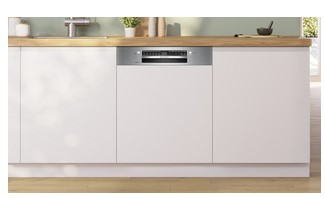 SMI4ECS21E Bosch, Serie 4, Lavastoviglie confrontalino Acciaio B