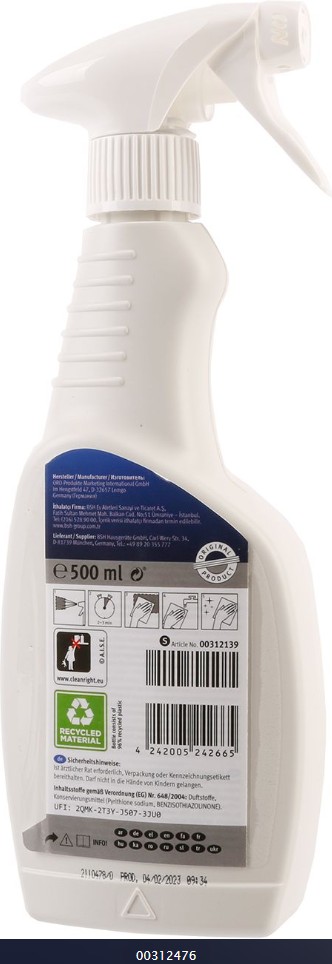 00312476 Bosch Pulitore per frigorifero
