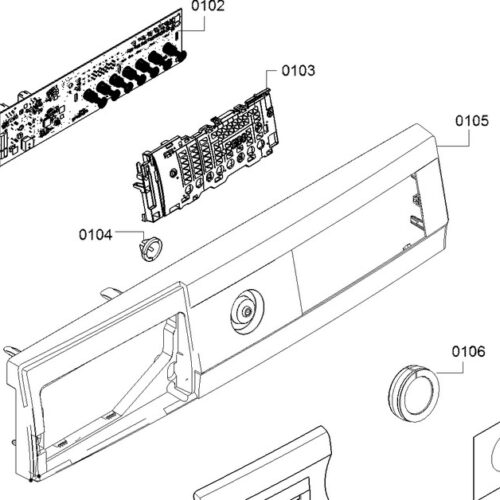 12043901 Bosch modulo di comando programmato