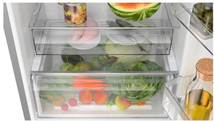 KGN492LDF Bosch serie 4 frigo metal look Classe D