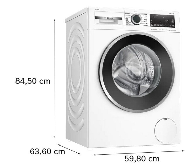 WGG244F1IT Bosch serie 6 lavatrice 9 Kg 1400giri A