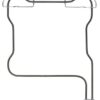 C00857852 Indesit resistenza inferiore forno 488000857852
