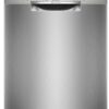 SMS2HTI02E Bosch Serie 2, Lavastoviglie 60 cm, Acciaio