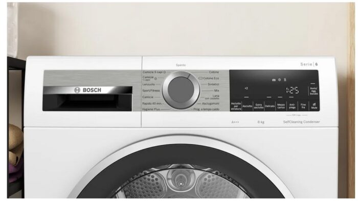 WQG235C0IT Bosch asciugatrice 8 kg A+++