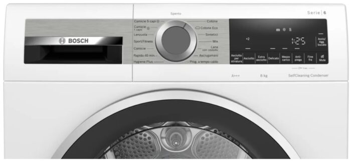 WQG235C0IT Bosch asciugatrice 8 kg A+++