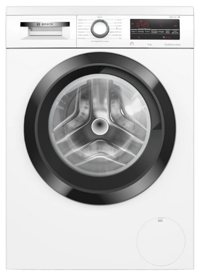 WUU28T29IT Bosch, Serie 6, Lavatrice a carica frontale, 9 kg, 1400 rpm A