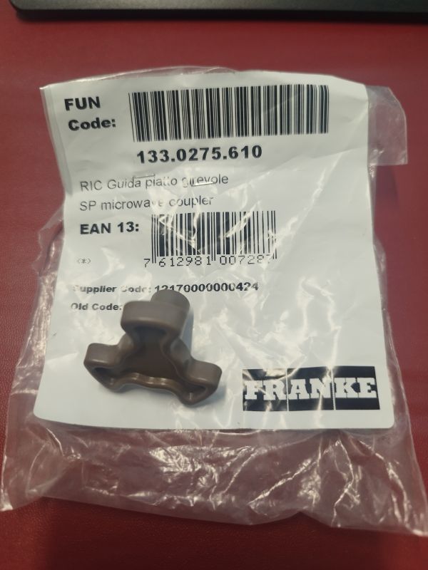 133.0275.610 Franke guida piatto girevole microonde originale