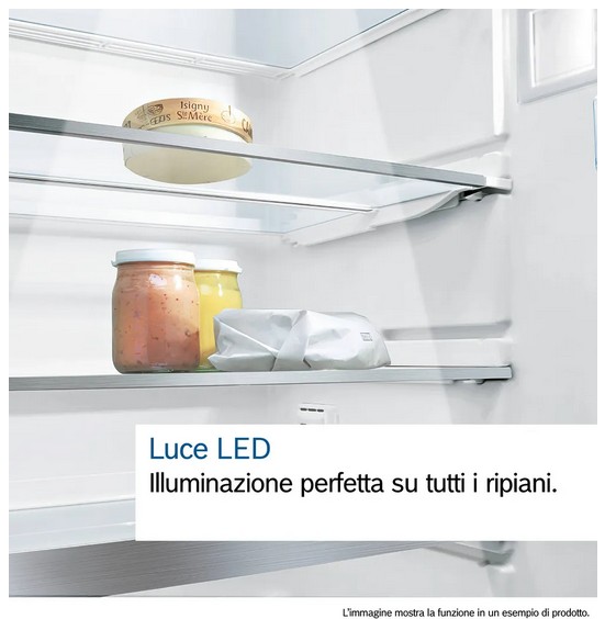 KGN497LDF Bosch Frigo inox total no frost D