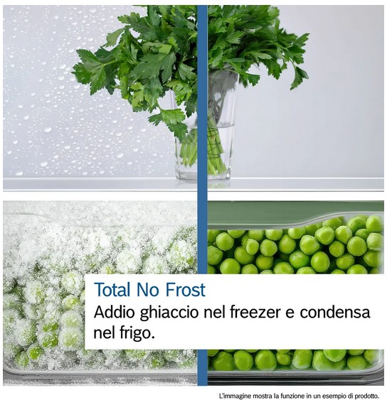 KGN497LDF Bosch Frigo inox total no frost D