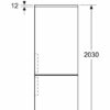 KGN497LDF Bosch Frigo inox total no frost D