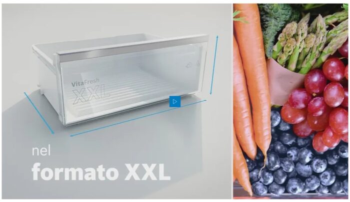 KGN497LDF Bosch Frigo inox total no frost D