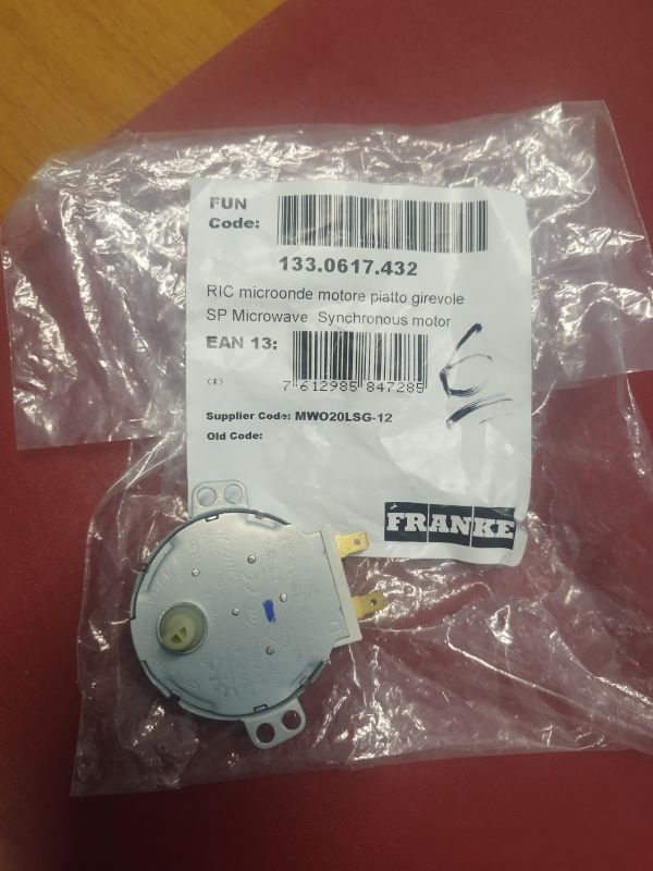 133.0617.432 Franke motore microonde originale