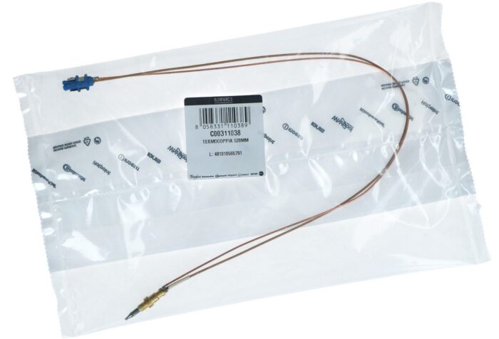 C00311038 Whirlpool termocoppia 520mm originale 481010565791